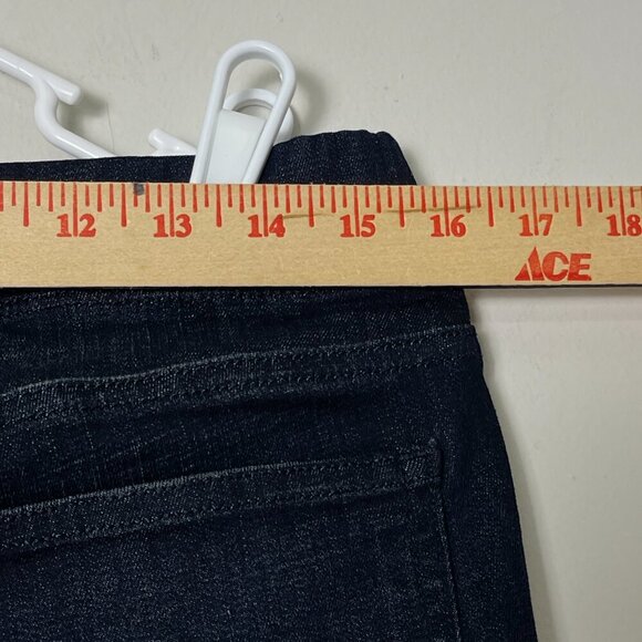 Eileen Fisher Jeggings Women Small Petite Dark Wash Denim Look Stretch Comfy - Picture 4 of 12